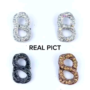 Bros Button / Hijab / Jilbab / Pashmina / Blazer / Krudung / Bros Peniti (3100)