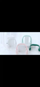 พัดลมคล้องคอไฟฟ้า ขนาดเล็ก แบบพกพา ชาร์จ USB ความเร็ว 3 ระดับ