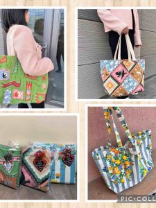 Teacher’s Day Gift - French Large Capacity Tote Bag / Canvas Bag (SG stocks )