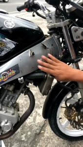 Les Sticker stiker Striping variasi Vixion old (lama)hijab terbaru