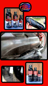 penghitam body kasar motor mobil 60ml