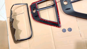 Paket Garnish Alis Depan Belakang All New Triton 2019 2020 2023 2024 Awal Hitam Chrome