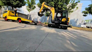 unit baru...excavator alat berat SANY SY60 - PC60 engine isuzu ( harga asli 465 jt )