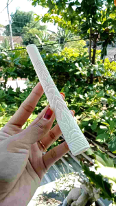 once pipa tulang sapi super ukir bunga B62