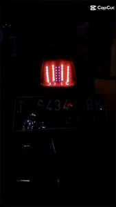 Stoplamp Lampu Rem Running Red Blue Mio Smile Mio Sporty 8 Mode Otomatis