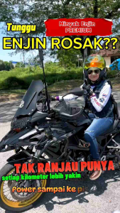 KB JETRON BlackGold ZHR 1L MineralSynthesePRO"Ester"Fully Ester 10W40 10W50 15W50Bigbike4T Minyak Pelincir Motosikal