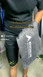 celana pendek plisterry pria dewasa