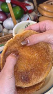 Bánh Dày Mật Mía nếp nương giã tay Hà Giang sãn hàng tặng kèm mật mía