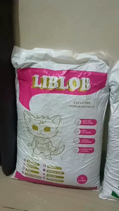 Pasir Kucing Gumpal Wangi Promo / Cat Litter Liblob dan Clover Premium Cat Litter Kemasan 12 liter - PROMO EXPRESS