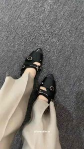Clarenzo ~ Sandal Wanita Slip On Mules JD04