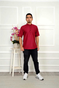 Kurta Short Sleeve - Ready stok