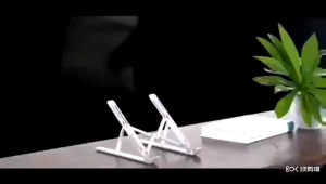 Holder Stand Notebook Laptop Tablet iPad Aluminium - Meja Laptop Portable