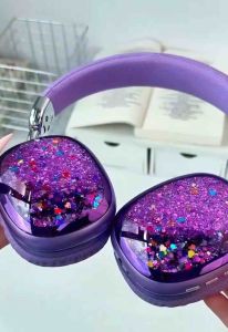 Diamond WH-45 Wireless Headphones Bluetooth 5.3 Over-Ear Headset Quicksand Design With 360° Surround Sound