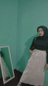 Rok Cargo Skirt Rok Cargo Wanita Korean Style Twill Combed Premium