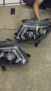 ไฟหน้า FORD RANGER LED 2012-2015, ไฟบาร์ ไฟเลี้ยววิ่ง, สีวิ่ง