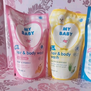 MY BABY HAIR & BODY WASH REFIL 400ML