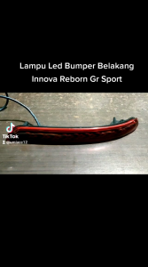 Lampu Led Bumper Belakang Innova Reborn Gr Sport 2016 2017 2018 2019 2020 2021 2022 Reflektor Innova Reborn Running Panah