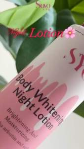 SUYO NIGHT LOTION EXTRA WHITENING