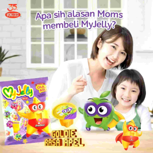 My Jelly Wong Coco | Jelly Aneka Rasa Buah (30 Cups × 14g)