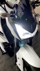 Lampu LED 2pcs C6 utama ninja 250 karbu ninja 250 fi old z250 r25