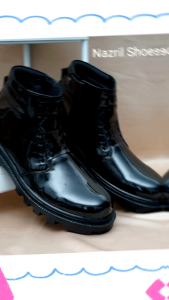 Sepatu Pdh pria Security kerja satpam dinas Tni polri harian polisi kantoran guru kuliah PNS ASN