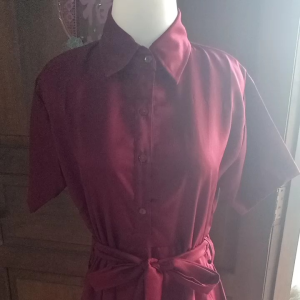 Ds Dress Meidy Marun 1Warna: Ukuran & Warna Beragam