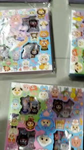 Mainan STIKER Beby theree 1 BOK isi 100 pcs