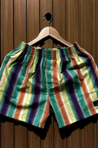 LOOK BACK - Boxer Pria Wanita Dewasa Bahan Katun Motif Printing Complete Variant