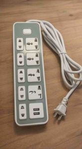 Ổ cắm điện 11 ổ cắm và 2 usb