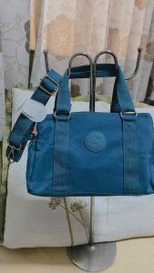 กระเป๋าทรงถือขนาด 9 นิ้ว มีสายสะพาย ลิงค์คับ LINGKUB รูปลักษณ์ KB-2251, รวม 6 สี 🛍