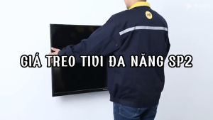 SP2-G Giá Treo Tivi Xoay Vuông Góc - Khung Treo Tivi – [Màn hình 47 - 90 Inch] [Xoay 90 Độ với tường