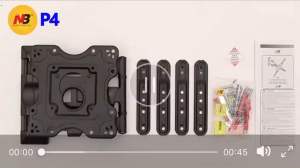 HCM. Khung Tivi Cao cấp Đa Năng P4 NB - Hàng cao cấp Nhập Khẩu - Chắc chắn bền đẹp - Sử dụng cho tivi từ 32-55 inch