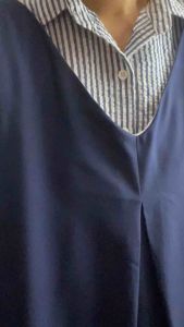 ชุดเอี๊ยมคลุมท้อง 2 ด้าน ไซส์รอบ 42 นิ้ว มีเก็บปลายทาง ช่วยสร้างความสะอาดใส่ทำงานเพียงไม่กี่วัน