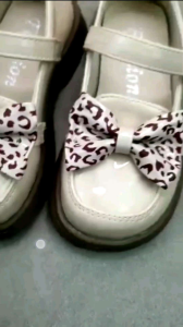 Sepatu Anak Perempuan Mary Jane Glossy | Sepatu Sekolah Pesta Anak Cewek Motif Pita Cantik & Trendy