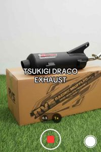 Knalpot TSUKIGI DRACO Standar Racing Mio m3 Mio j Mio z Mio gt Mio gear Mio soul Mio sporty Mio smaile X ride Fino All series Yamaha