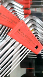 PB Swiss Tools PB 211H-8 ประแจหกเหลี่ยมชุด หัวตัด แบบยาว เบอร์ 1.5-8 มิล 8 ตัวชุด ของแท้ 100%