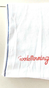 HANDUK GOOD MORNING | HANDUK SALON | HANDUK MUKA | HANDUK OLAHRAGA SUDAH DIJAHIT