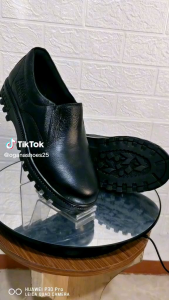 Sepatu Safety Kulit Pria King Ramses 807 ( Produksi Sendiri ) Ujung Besi Oil resistant Shoes