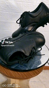 Sepatu Safety Kulit Pria King Ramses 800 ( Produksi Sendiri ) Ujung Besi Oil resistant Shoes