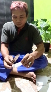 Pisau Seset Cap Garpu Super Tebal Bahan Baja Per Sangat Tajam