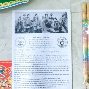 Trọn Bộ Đồ Cúng Căn + Cúng Đốt 36912 Tuổi Tặng kèm bày văn khấn