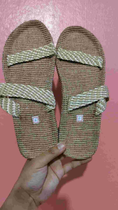 JK HANDMADE ABACA FLAT PEARL