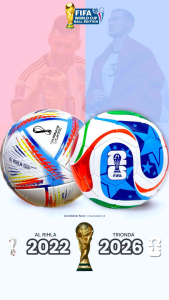 Bola Sepak Size 5 Piala Dunia 2026 Trionda