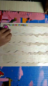 Puzzle Kayu Huruf Angka Alfabet Mainan Edukasi Anak
