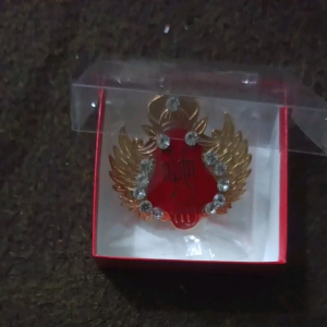 Bros & Pin Lambang Keraton Jogjakarta Warna Merah