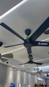 ALPHA VANNUS PRISTI LED / Non LED 5B 56/52/46/40 inches DC Motor Ceiling Fan with Remote Control
