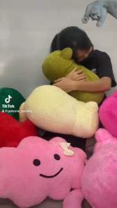 หมอน หมอนแมว ตุ๊กตาแมว หมอนอิง รูปแมว หมอนตู๊กตาแมวหมอนหนุน หมอนโรงเเรม น่ารักมาก ขนาด 15 นิ้ว หนุนได้ กอดได้ ใช้ S