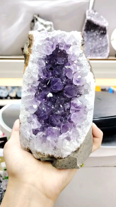 Natural High Grade Uruguay Amethyst Druse Ornament A67