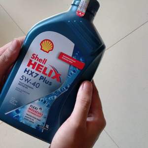 Oli Mobil Shell Helix HX7 Plus 1 Liter 5W-40 | OLI SHELL HX7 1000ml