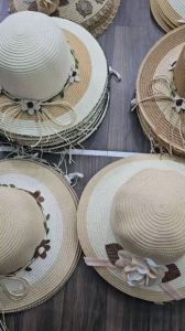 79k Nón rộng vành đội đi biển xinh xinh